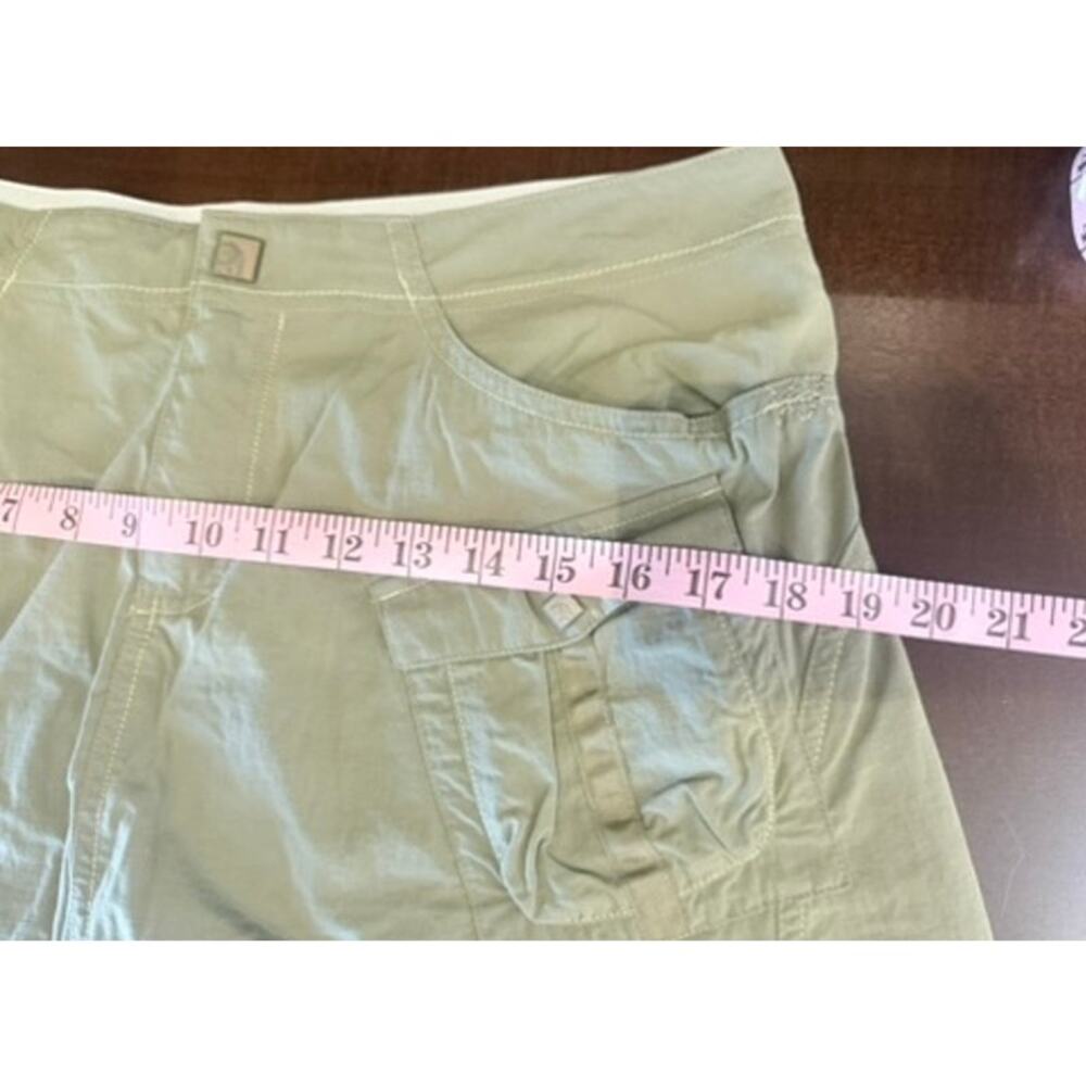 Y2K 00s Low Rise Mountain Hardware Hiking Skirt 8 Olive Green Gorpcore Outdoors - Picture 8 of 11